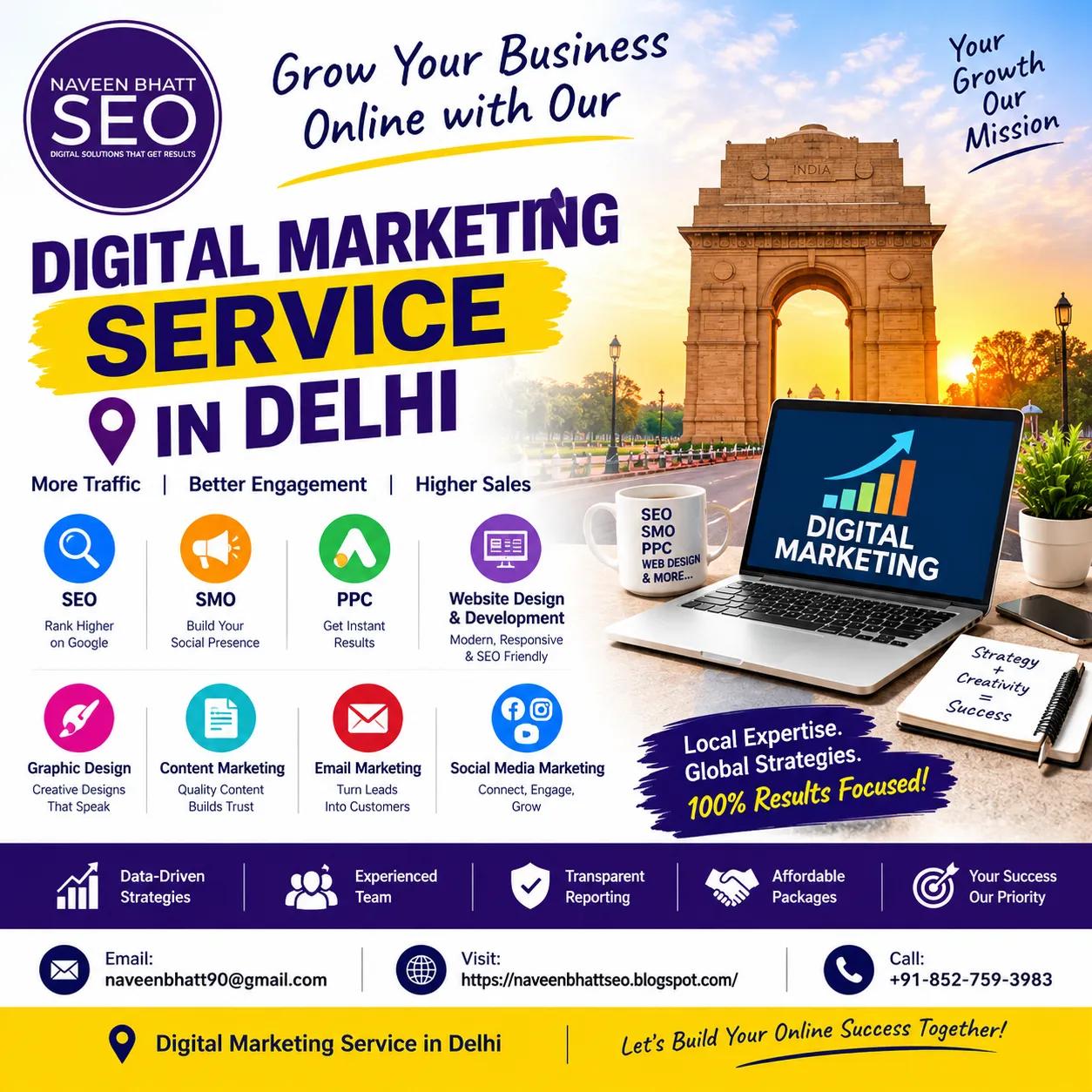 Best Digital Marketing Service in Delhi for Business Growth